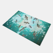 トンボの光る木 ドアマット (アングル)