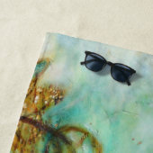 トンボの同意 ビーチタオル (インサイチュ)