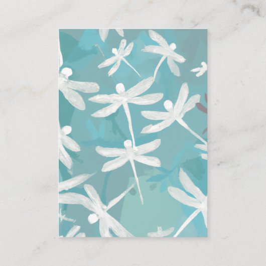 トンボの名刺 名刺 (裏面)