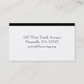 トンボの名刺 名刺 (裏面)