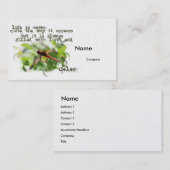 トンボの名刺 名刺 (正面/裏面)