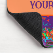 トンボの名前のパーソナライズされたインスピレーション マウスパッド (コーナー)