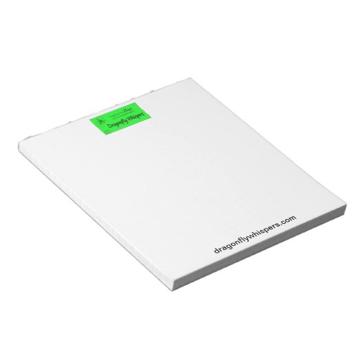 トンボの囁き ノートパッド (アングル)