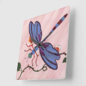 トンボの壁時計 スクエア壁時計 (傾斜)