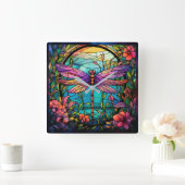 トンボの壁時計 スクエア壁時計 (ホーム)