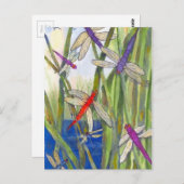 トンボの夏 ポストカード (正面/裏面)