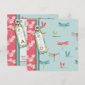 トンボの夢 招待状 スクエア (正面/裏面)