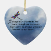 トンボの天使 セラミックオーナメント (裏面)