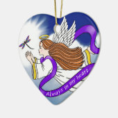 トンボの天使 セラミックオーナメント (左)