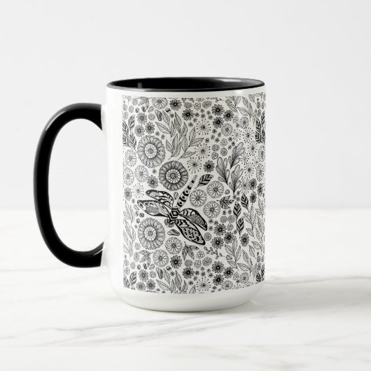 トンボの庭 マグカップ (左)