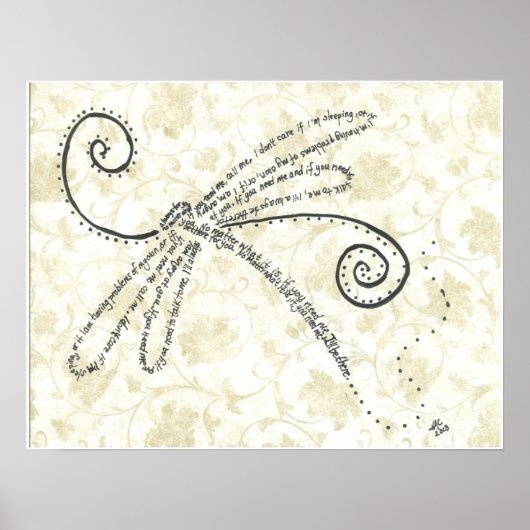 トンボの形をした詩 ポスター (正面)