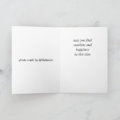 トンボの悔やみや弔慰カード カード (内部)