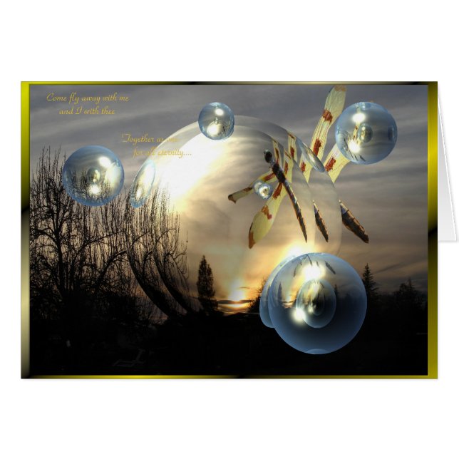 トンボの日没 (正面横)