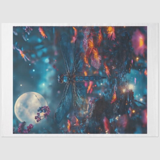 トンボの月 薄葉紙 (正面)