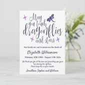 トンボの死の告知の葬儀の手配 案内状 (スタンド正面)