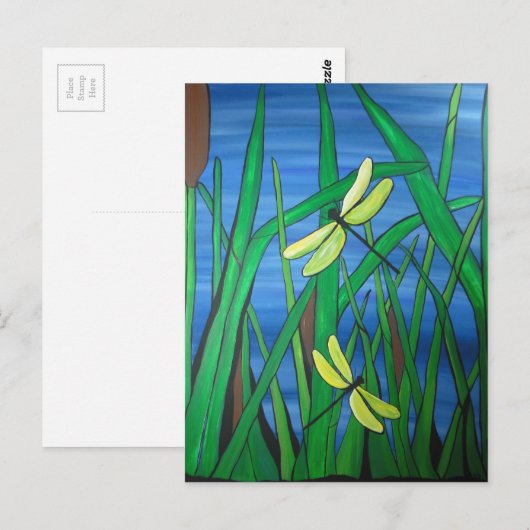 トンボの池 ポストカード (正面/裏面)