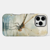 トンボの湖 自然 野生生物 iPhoneケース (裏面横)