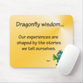 トンボの知恵および物語 マウスパッド (マウス)