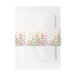 トンボの秋の庭結婚園 招待状ベリーバンド