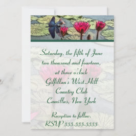 トンボの結婚式招待状 招待状