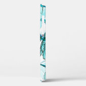 トンボの継ぎ目のない水彩エレガント模様 Case-Mate iPhoneケース (裏面 / 左)