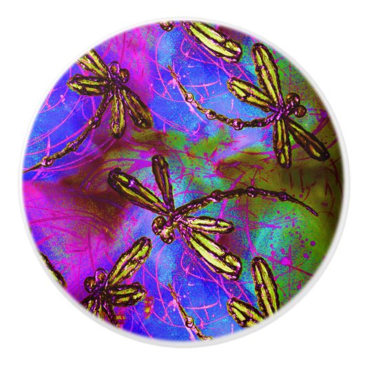 トンボの腰回りが大きなFlit セラミックノブ (正面)