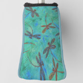 トンボの舞 ゴルフヘッドカバー (回転90)