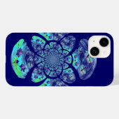 トンボの花スイレン Case-Mate iPhoneケース (裏面 (横))
