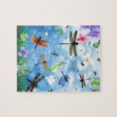 トンボの芸術のノラのkelsey ジグソーパズル (横)