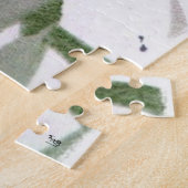 トンボの芸術 ジグソーパズル (側面)