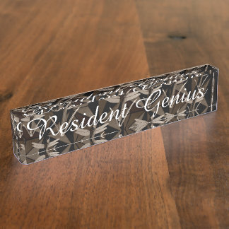 トンボの芸術 デスクネームプレート