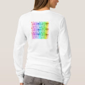 トンボの虹のワイシャツ Tシャツ (裏面)