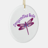 トンボの規則 セラミックオーナメント (右)