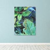 トンボの記憶 キャンバスプリント (インサイチュ (ウッドフロア))