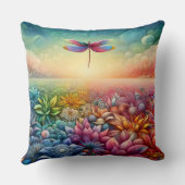 トンボの踊り クッション (裏面)