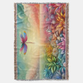 トンボの踊り スローブランケット (正面縦)