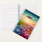 トンボの踊り ノートブック (内側)