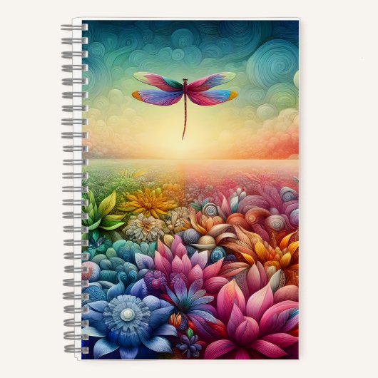 トンボの踊り ノートブック (正面)