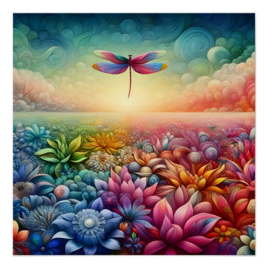 トンボの踊り ポスター (正面)