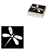 トンボの輪郭トートゴム印 ラバースタンプ (押印)