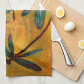 トンボの霞 キッチンタオル (四つ折り)