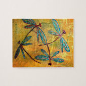 トンボの霞 ジグソーパズル (横)