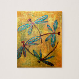 トンボの霞 ジグソーパズル