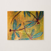 トンボの霞 ジグソーパズル (横)