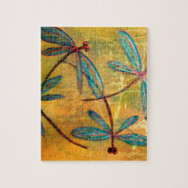 トンボの霞 ジグソーパズル