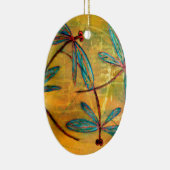 トンボの霞 セラミックオーナメント (右)