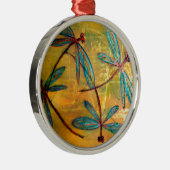 トンボの霞 メタルオーナメント (右)
