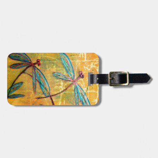 トンボの霞 ラゲッジタグ (正面横)