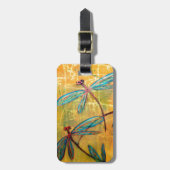 トンボの霞 ラゲッジタグ (正面縦)