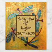 トンボの霞 ワインラベル (シングルラベル)